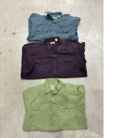 Set of three denim shirts