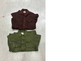 a set of two warm shirts