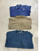 Set of three denim shirts