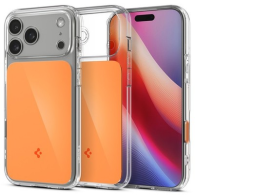Case for iPhone 17 rpo max Series Spigen Ultra Hybrid T MagFit Orange
