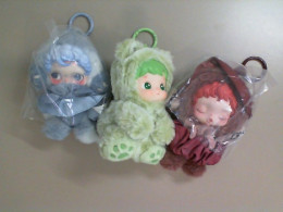 Set of 3 Labubu toys