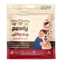 PAWLY MILKY PRO dog treats, liver flavor, 80 g.