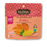 Kunna Golden Dried Mango, Soft Formula, Spicy Salad Flavor, 27 grams