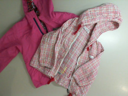 Set of 2 children's fabric jackets