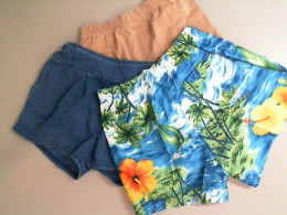Set of 3 children's stretch shorts