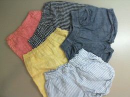 Set of 5 children's shorts