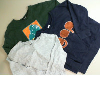 Set of 3 warm long-sleeved sweatshirts for children Set of 3 warm long-sleeved sweatshirts for children