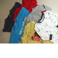 Set of 6 children's T-shirts