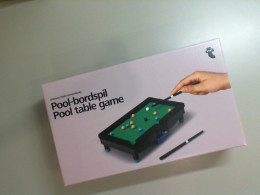 Pool table game