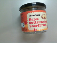 Butterbear Maple Buttrscotch Shorbread