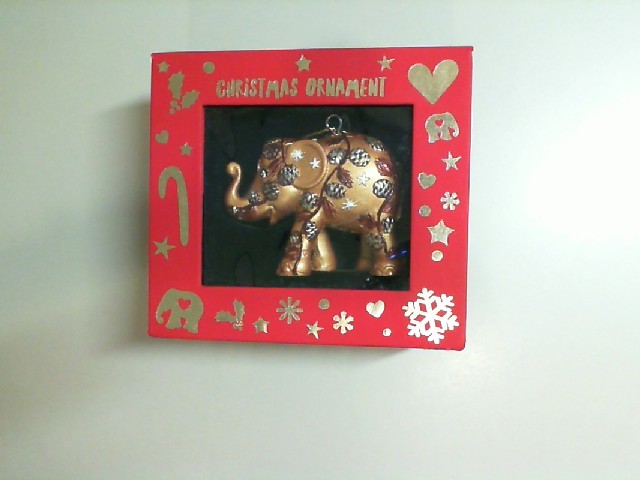 Souvenir elephant Christmas pattern Souvenir elephant Christmas pattern