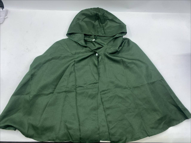 Women's dark green hooded raincoat Women's dark green hooded raincoat