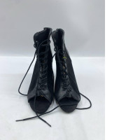  Bakers Lyndee black lace ankle booties. 