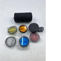 Set of Polaroid lens filters and accessories included with Polaroid cameras 