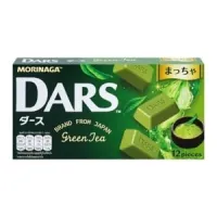 MORINAGA DARS MILK CHOCOLATE Green Tea Flavor 42 g.