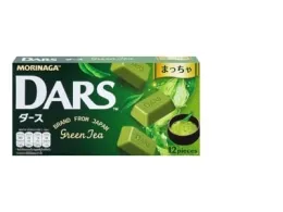 MORINAGA DARS MILK CHOCOLATE Green Tea Flavor 42 g.