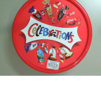 Gift box of chocolates, Celebration