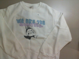 White sweater with Lababu pattern White sweater with Lababu pattern