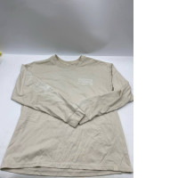 Men's long-sleeved round neck T-shirt