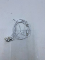 White wired headphones White wired headphones