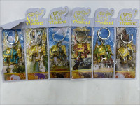 Set of 6 Thai elephant keychain