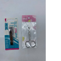 Set of 2 Nail scissors and nail trimmers Set of 2 Nail scissors and nail trimmers