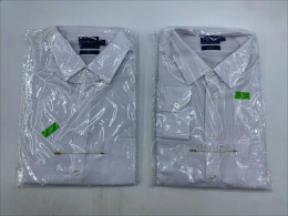 Set of 2 White long-sleeved shirt 