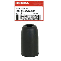 Set of 2 Rubber Mirror Lock Nut Cover as Honda 88115-KWN-900  