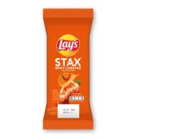Lay's Stax Potato Chips Spicy Lobster Flavor 35 g. Lay's Stax Potato Chips Spicy Lobster Flavor 35 g.