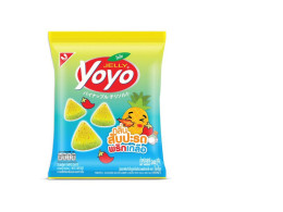 Yoyo Jelly Pineapple Chili Salt Flavor 30 g.