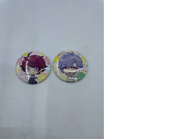 Set of 2 anime badges