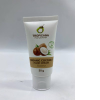 Tropicana Organic Coconut Hand Cream in a 50 g 