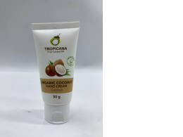 Tropicana Organic Coconut Hand Cream in a 50 g 