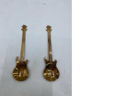 Set of 2 Guitar-shaped coffee spoon Set of 2 Guitar-shaped coffee spoon