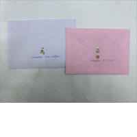 Set of 2 Happy New Year 2026 postcard 