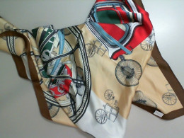 Bright satin scarf Bright satin scarf