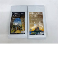 Set of 2 Dark roasted coffee beans, Lanna Pura brand.