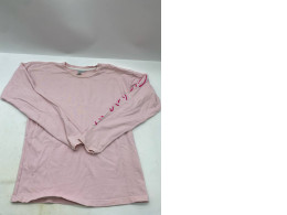 Women's pink long-sleeved crew neck shirt Women's pink long-sleeved crew neck shirt