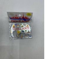 Elephant shaped refrigerator magnet