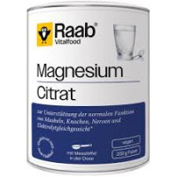 Raab Vitalfood® Magnesiumcitrat Pulver 200 g 