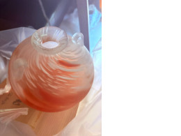 painted glass vase painted glass vase