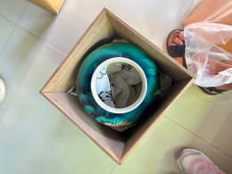 painted green ceramic vase painted green ceramic vase