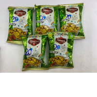 Set of 5 Tumpa Chanachur, an Indian snack mix.  