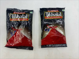 Set of 2 Everest Tikhalal Hot & Red Chilli Powder.  
