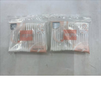 Set of 2 Evergreen Cotton Buds, each containing 100 cotton buds. 