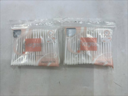 Set of 2 Evergreen Cotton Buds, each containing 100 cotton buds. 