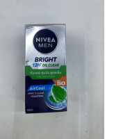  Nivea Men Bright 12H Oil Clear Face Serum AirCool SPF50. 