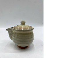 Hohin Kyusu teapot and glass teapot with stainless steel strainer, Japanese style.