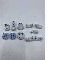 Set of 11 Glass, glass chopstick coaster, Japanese Set of 11 Glass, glass chopstick coaster, Japanese