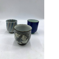 Set of 3 Glass, Japanese hot tea cup Set of 3 Glass, Japanese hot tea cup